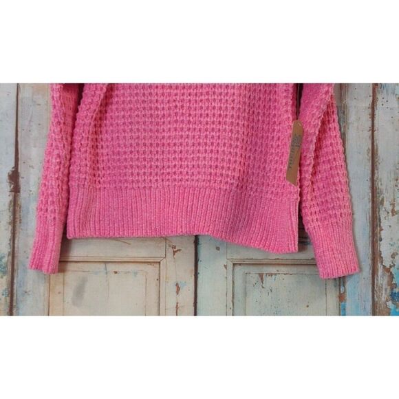There Abouts Girls XXS 4/5 Bright Pink Sweater Polyester Pullover Round Neck - Picture 4 of 9